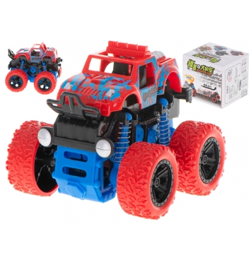 Terénne auto Monster Truck 1:36 červenomodré