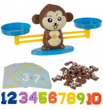 Kruzzel Opičia váha s číslami