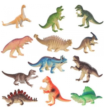 Figúrky Dinosaury sada 12 ks 12-14 cm