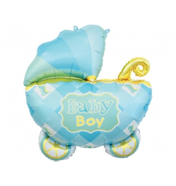 Fóliový balón kočík Baby Boy  60cm