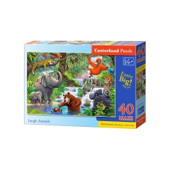 CASTORLAND Puzzle Jungle 40 MAXI dielikov