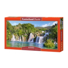 CASTORLAND Puzzle Vodopády  Národný park Krka 4000 dielikov