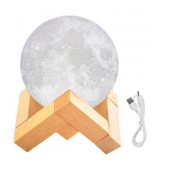 3D Lampička mesiac Moon Light 8cm
