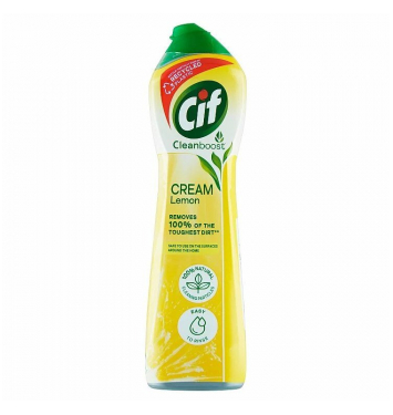 Cif Cream Lemon abrazívne čistiace tekutý piesok 500 ml