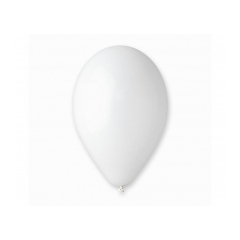 Latexové balóniky Gemar G110 pastelová biela 30cm 100ks