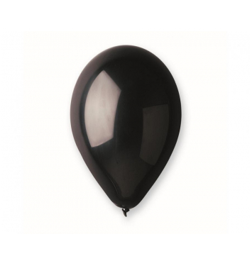 Latexové balóniky Gemar G110 pastelová čierna 30cm 100ks