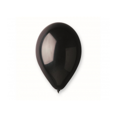 Latexové balóniky Gemar G110 pastelová čierna 30cm 100ks