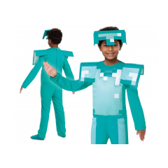 Detský kostým - Minecraft modrý Veľkosť deti: M 7-8r.
