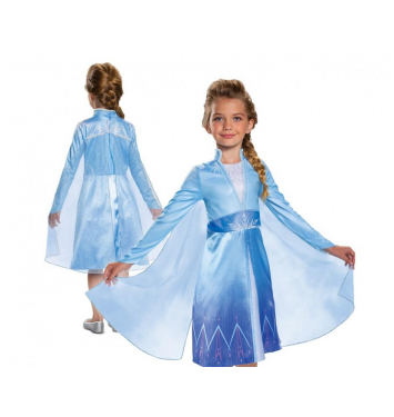 Detský kostým - Elsa Classic - Frozen 2 (licencia) veľkosť M 7-8 rokov