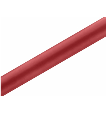 Stredový pás satén 36cm x 9m červená
