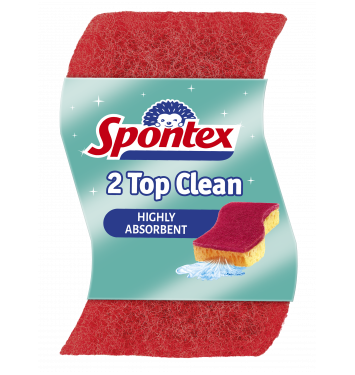 Spontex Top Clean hubka 2ks