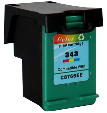 Kompatibilná náplň HP 343 (C8766EE)  18ml Color