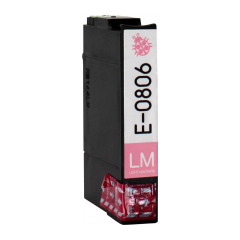 Kompatibilná náplň Epson T0806 (C13T08064010) - 14ml Light Magenta