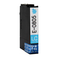 Kompatibilná náplň Epson T0805 (C13T08054010) - 14ml Light Cyan