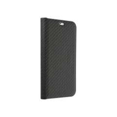 Puzdro LUNA Book Carbon na Xiaomi 13 Lite black