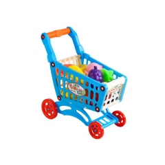Detský nákupný vozík s príslušenstvom