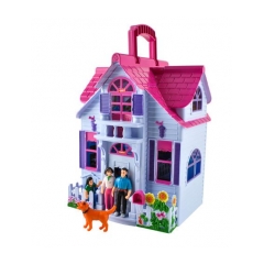 Skladací domček pre bábiky