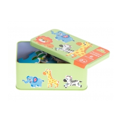 16079-puzzle-v-plechovej-krabicke-safari-25-dielikov