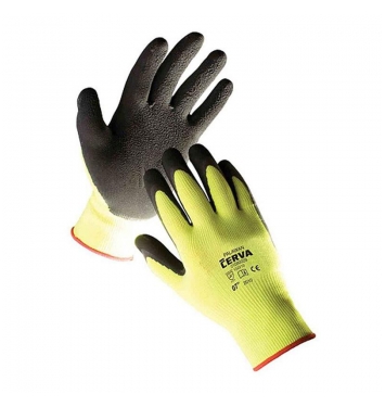 Cerva rukavice PALAWAN 08/M  nylon  Latex