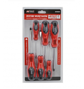 AWTOOLS SADA SKRUTKOVAČOV S2 / 6 ks
