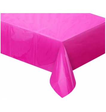 Fóliový obrus B&C metalický purpurový  137x183 cm