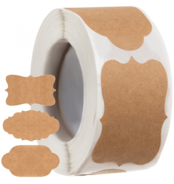 RUHHY 20615 Popisovacie samolepky 300 ks