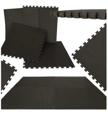 Penová podložka čierna 60x60 4ks