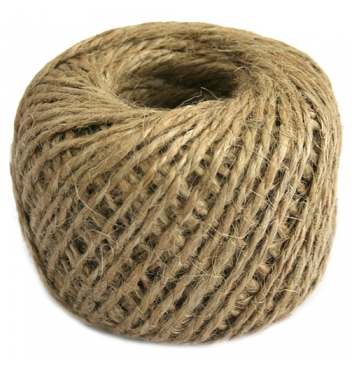 Motúz HEMP jutový 200g  200m 1,5 mm  hnedý
