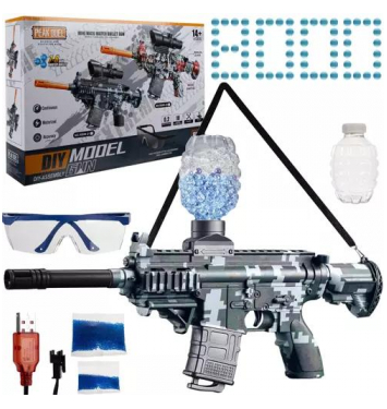 KRUZZEL 20451 Pištoľ na vodné gélové guličky s príslušenstvom