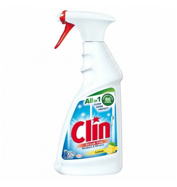 Clin Windows & Mirrors Citrónový čistič okien a zrkadiel v spreji 500 ml