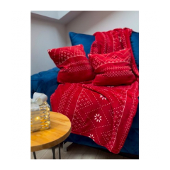 23059-ruhhy-deka-160-x-200-cm-2x-obliecka-na-vankus-cervena