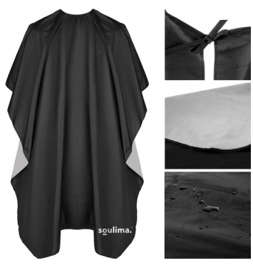 SOULIMA Kadernícka pelerína 140 x 100 cm čierna