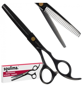 SOULIMA Profesionálne efilačné kadernícke nožnice 17.5 cm