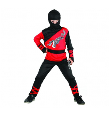 Detský chlapčenský kostým - Dragon Ninja  120/130 cm