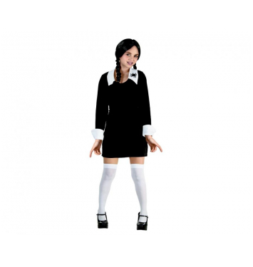 Detský dievčenský kostým - Wednesday 130/140 cm