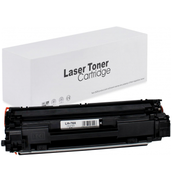 Kompatibilný toner HP CE278X - 2500s - Black