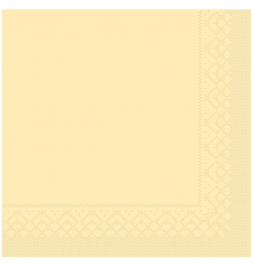 MANK 87749 obrúsky Tissue Dinner 40x40cm BASIC krémová 100ks