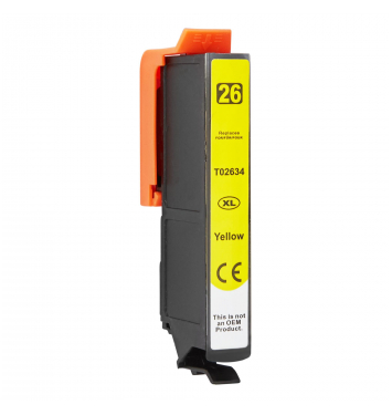 Kompatibilná náplň Epson T2634 - 26XL - 14ml - Yellow
