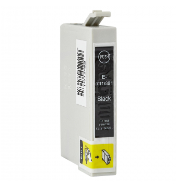 Kompatibilná náplň Epson T0711 - 15ml - Black