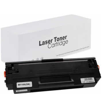 Kompatibilný toner HP W1106A XXL - 5000s - Black