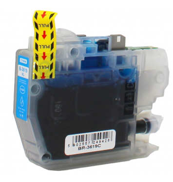 Kompatibilná náplň Brother LC3619XLC - 18ml Cyan