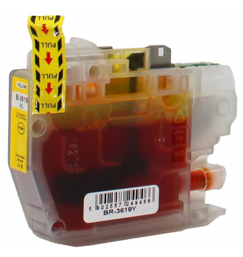 Kompatibilná náplň Brother LC3619XLY - 18ml Yellow