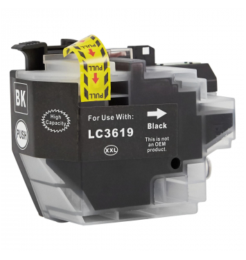 Kompatibilná náplň Brother LC3619XLBK - 65ml Black