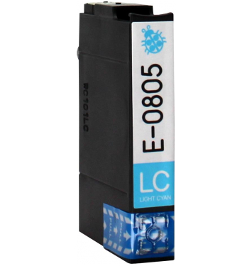 Kompatibilná náplň Epson T0805 (C13T08054010) - 14ml Light Cyan