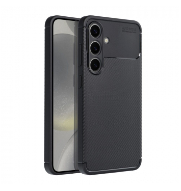 Puzdro CARBON PREMIUM na SAMSUNG S24 black
