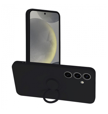 Puzdro SILICONE RING na SAMSUNG Galaxy S24 black