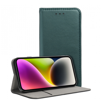 Puzdro Smart Magneto book na SAMSUNG A54 5G dark green