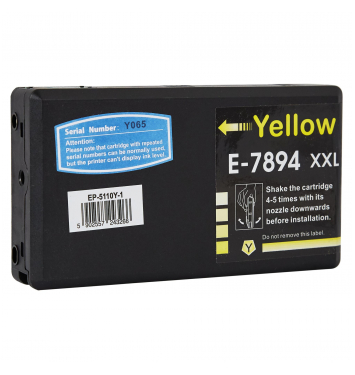 Kompatibilná náplň EPSON T7894 (C13T789440) - 40ml Yellow