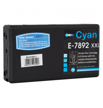 Kompatibilná náplň EPSON T7892 (C13T789240) - 40ml Cyan