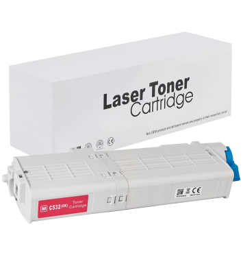 Kompatibilný toner OKI C532M (46490606) - 6000s Magenta